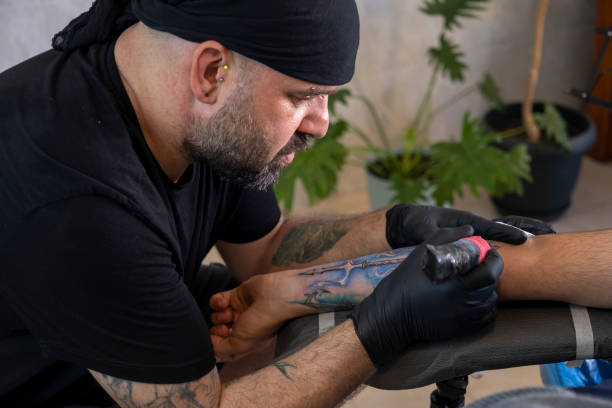 istock tattoo by professional tattooist 1418537295