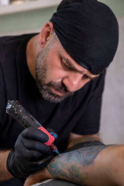 istock tattoo by professional tattooist 1418537304