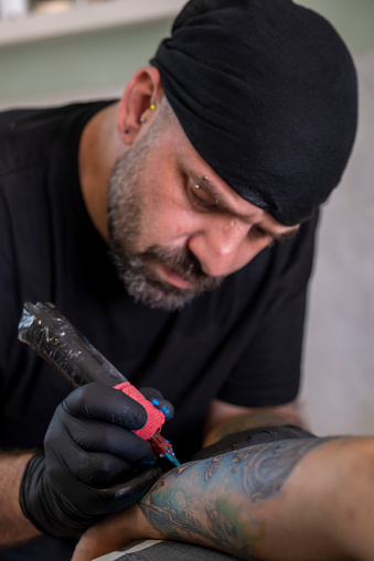 professional tattoo artist
