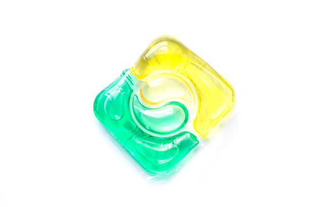 istock Gel laundry detergent or washing capsule pod 1418560296