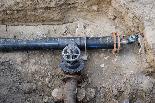 repair of urban underground communications and pipes