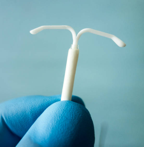 Hormonal IUDs stock photo