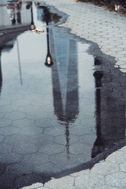 istock Water reflection of One World Trade Center 1418568303