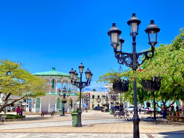 Dominican Republic- Puerto Plaza - old town Dominican Republic- Puerto Plata - city center puerto plata stock pictures, royalty-free photos & images