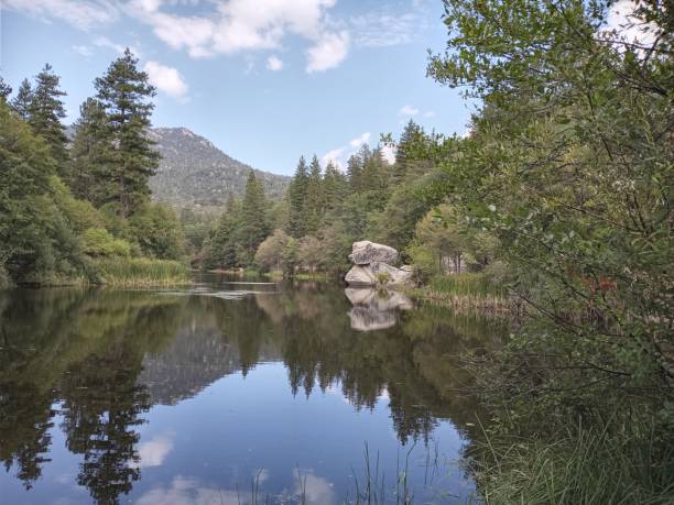 istock Lake Fulmor Reflection 4. California 1418578951