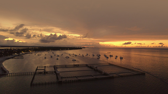 Sunset Punta Cana, Dominican Republic - Drone photo