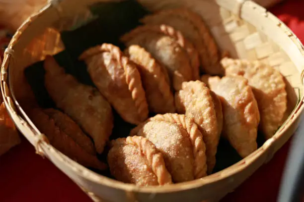Photo of Curry puffs, popular Malaysian street food.