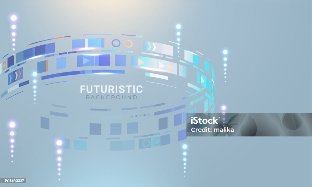 Simple Innovation Background Abstract Technology Innovation Concept Vector Background Stock ...
