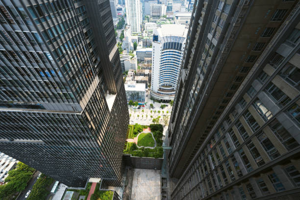 istock Modern urban architecture in Chengdu on sunny days 1418661302