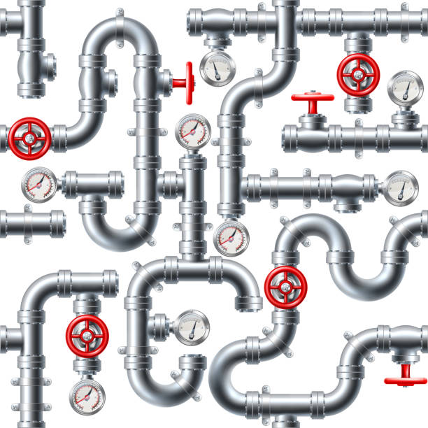 istock Pipe Water Sewage Pipeline Plumbing Gas Background 1418676940