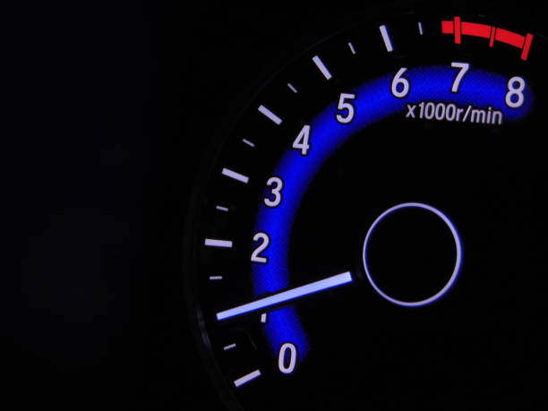 istock close up racing car blue manual speedometer 1418678822