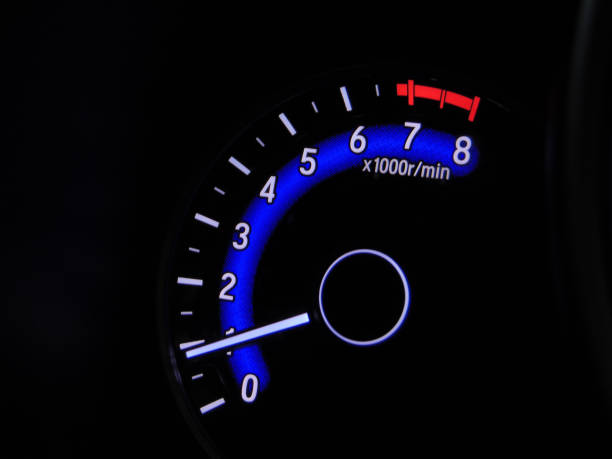 istock close up racing car blue manual speedometer 1418679035