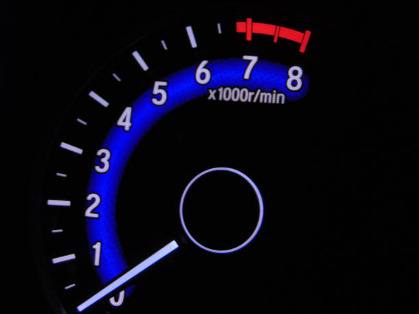 istock close up racing car blue manual speedometer 1418679403