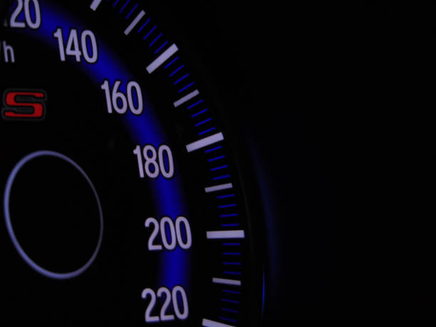 istock close up racing car blue manual speedometer 1418679479