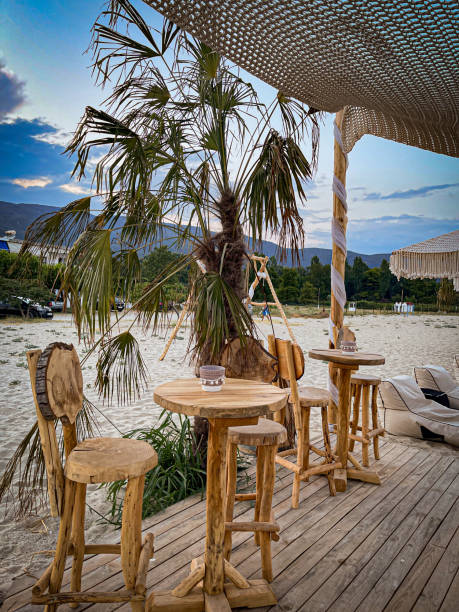 istock Beach bar in Greece, Asprovalta 1418680610