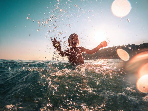 istock Kid's Fun Summer Joy at the Seaside 1418682363