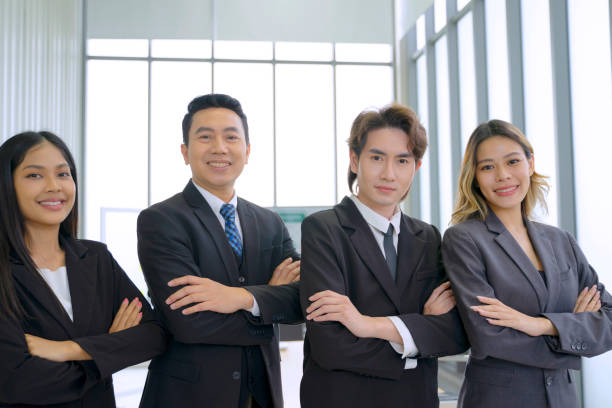 istock Employees are meeting at office. 1418684320