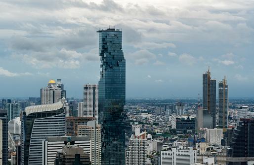 King Power Mahanakhon Building in Bangkok, is a mixed-use skyscraper in the Silom/Sathon central business district of Bangkok, Thailand
