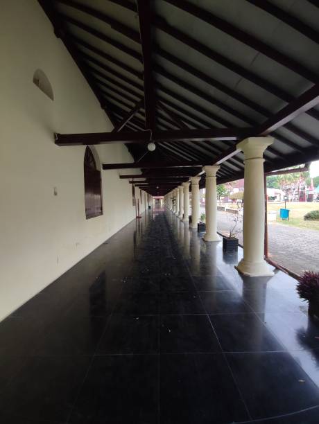 istock corridor of the museum 1418688025
