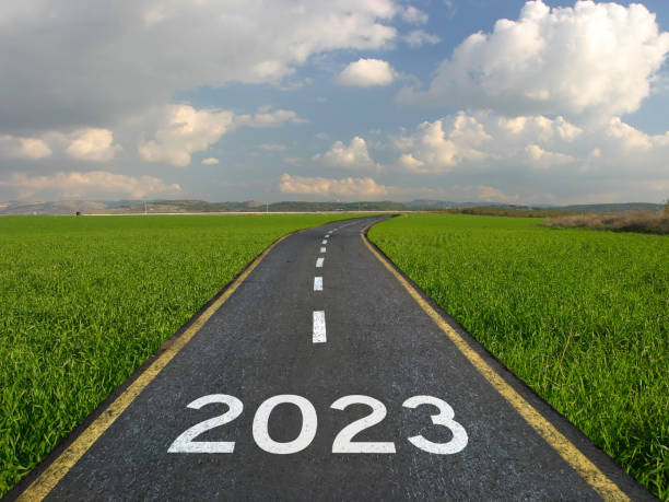 istock New year 2023 road start 1418713565