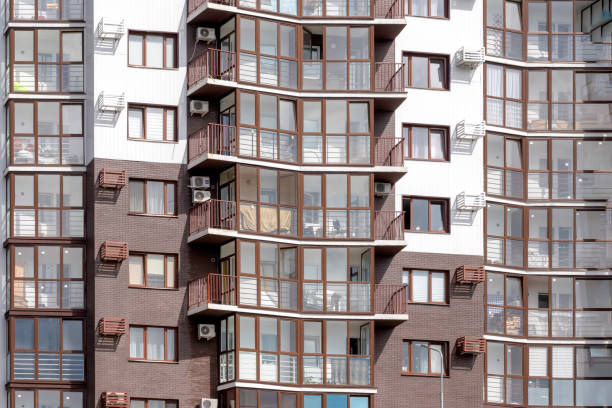 istock The new multi-storey residential building 1418715303