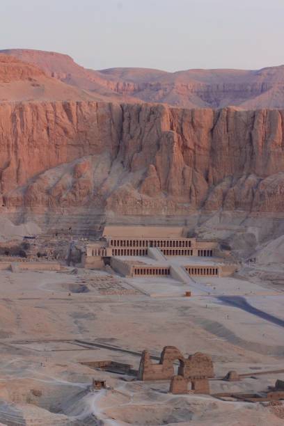 Entrance of the Valley of the Queens, Luxor, Egypt Entrance of the Valley of the Queens, Luxor, Egypt las vegas pyramid stock pictures, royalty-free photos & images