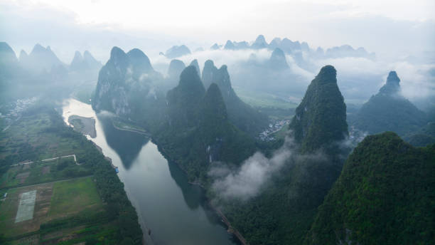 istock Guilin Lijiang River Landscape 1418728495