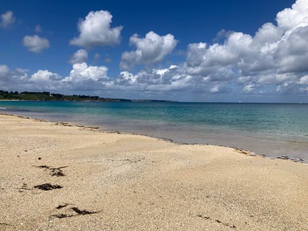 istock Tropical beach in Belle Ile 1418731913