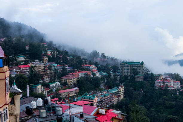 istock Various views of Shimla in monsoon 1418765311