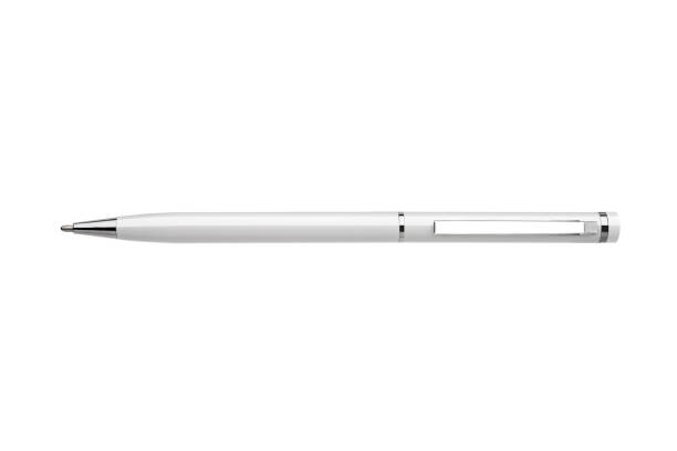 istock ballpoint pen isolated on white background with metal tip and plastic body 1418788581