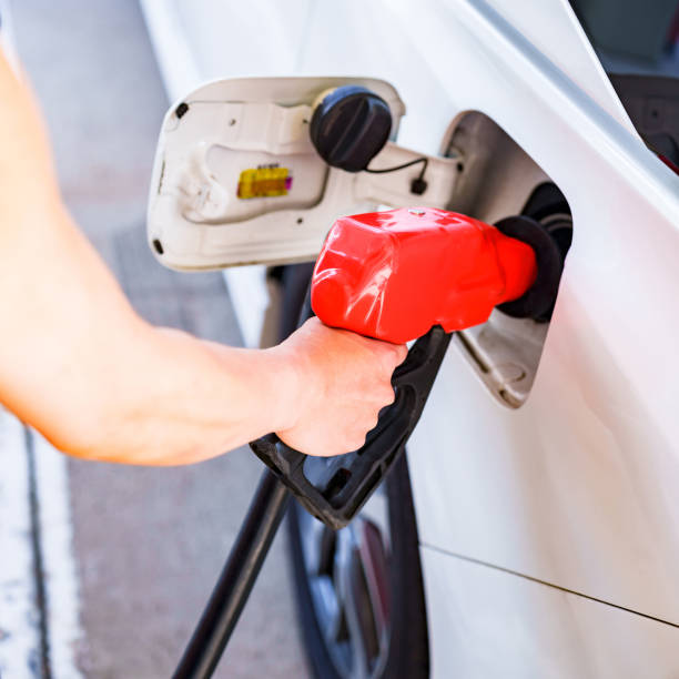 istock Japanese refueling at a gas station 1418795367