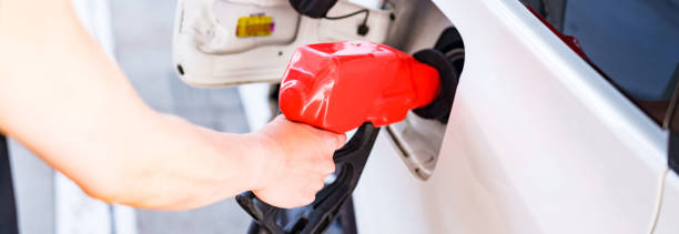 istock Japanese refueling at a gas station 1418795403
