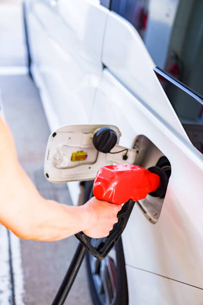 istock Japanese refueling at a gas station 1418795421