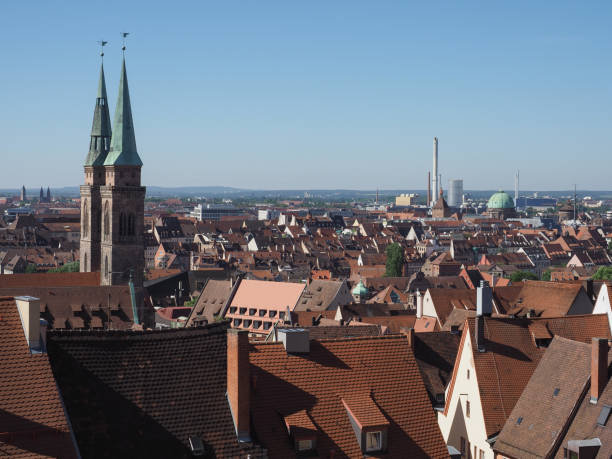 istock Aerial view of Nuernberg 1418797470