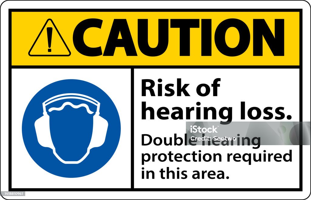 Hering Protection Sign Hearing Protection Sign Board at Annette Stephens blog