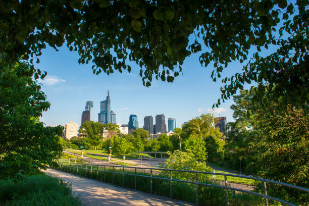 istock Schuylkill River Banks Park in Philadelphia 1418813855