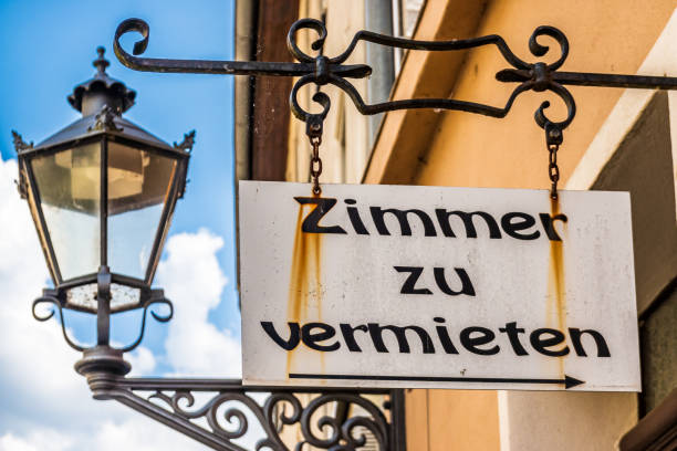 istock hotel sign in austria 1418824203