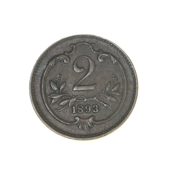 istock AUSTRO HUNGARY 1893 Two Heller Franz Joseph I Cent Coin 1418824689