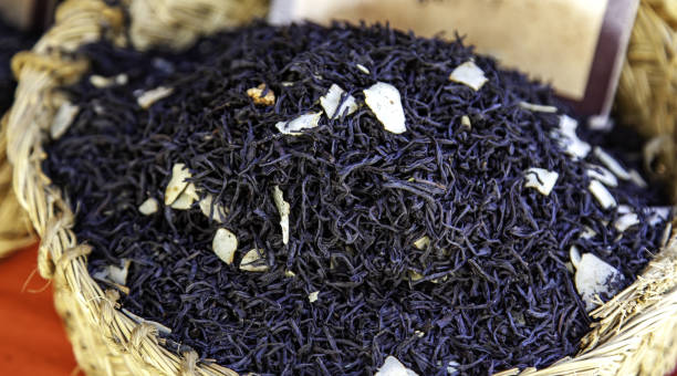 istock Medicinal herbs in a market 1418826442