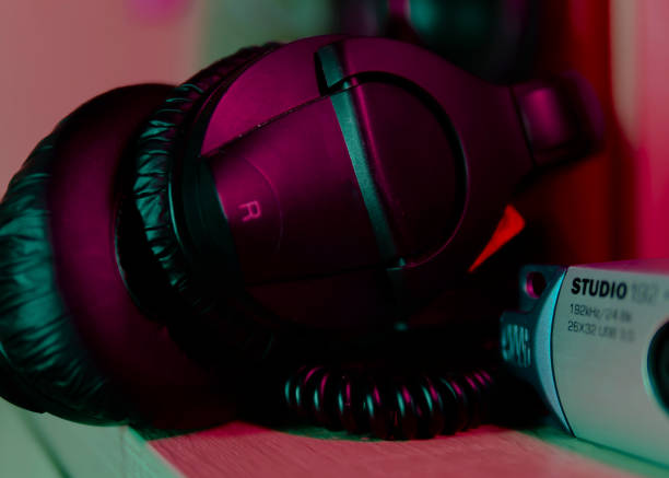 istock recording headphones worn over the ears 1418827376