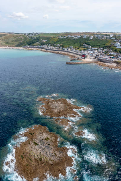 istock Sennen Cove from offshore 1418833976
