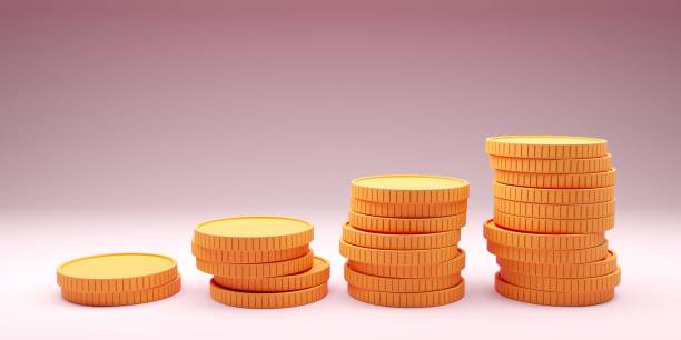 istock Currency coins. Finance abstract concept 1418835910