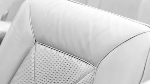 istock Vintage car leather seat 1418840361