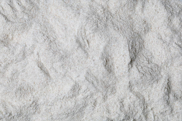istock Whole grain flour. Scattered flour. Flour texture. 1418845542