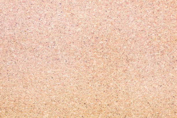 Empty blank cork board or bulletin board. Close up of corkboard texture