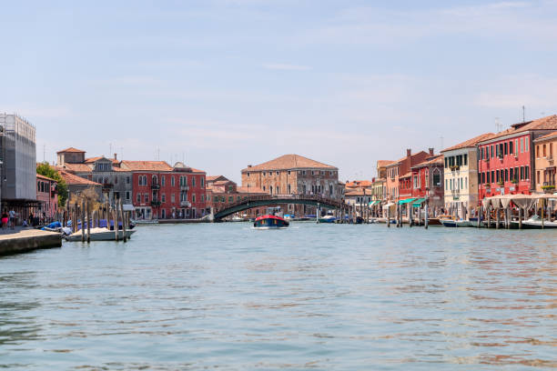istock Scenery along the canals in Murano Italy 1418850499