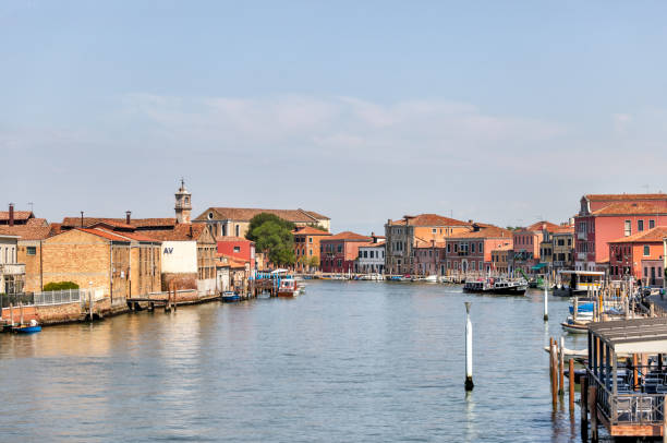 istock Scenery along the canals in Murano Italy 1418851255