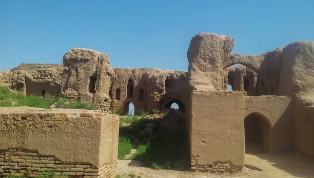istock Old ruins from Termez usbekistan 1418853888