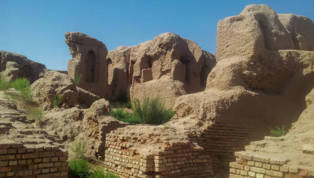 Old ruins from Termez usbekistan