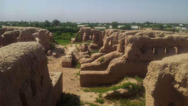 istock Old ruins from Termez usbekistan 1418853896